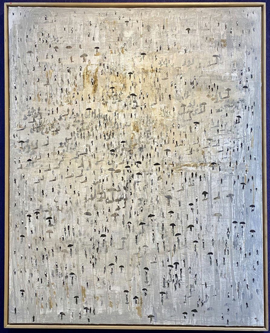 Large Painting by Thomas Hartmann, Individual, 2003 (1 of 10)
