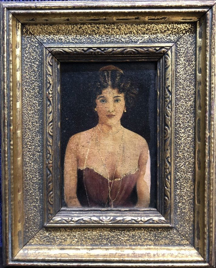 Painting of Lina Cavalieri (opera singer) (1 of 8)