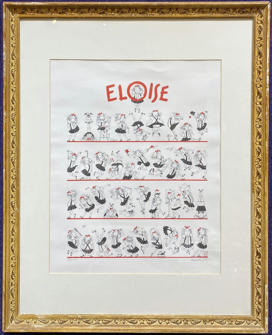 Eloise print, Hilary Knight Kay Thompson 1995 (1 of 9)