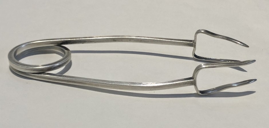 Cartier sterling silver ice tongs (1 of 4)