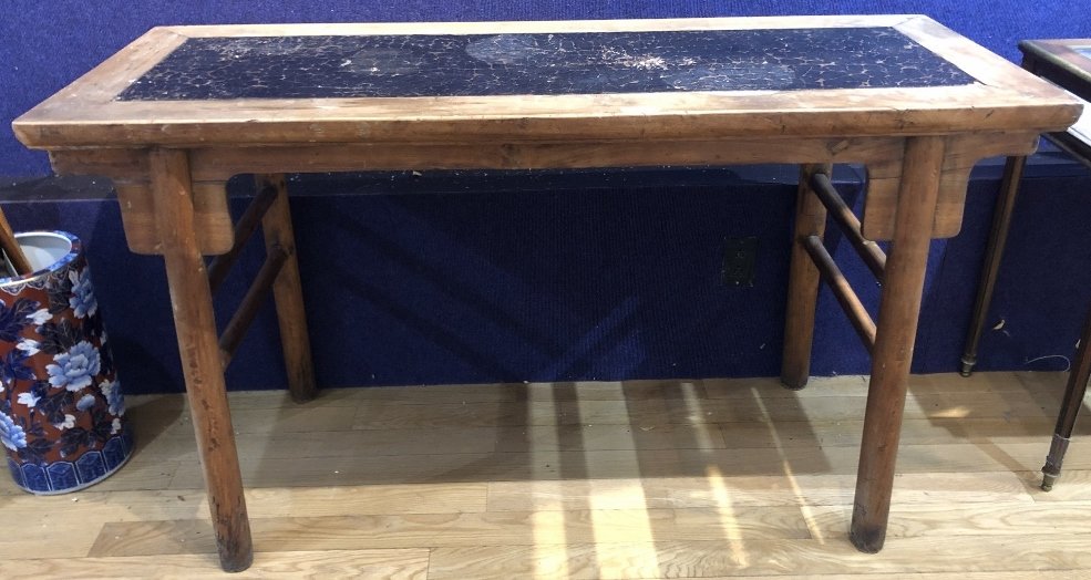 Chinese elm wood table (1 of 10)