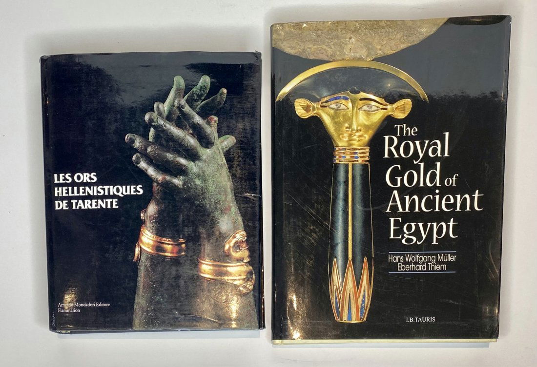 2 books on ancient gold, Egypt & Hellenistic (1 of 8)