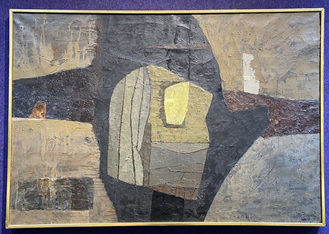 Abstract ptg by Jose Bermudez,1958 (Cuban/American) (1 of 15)