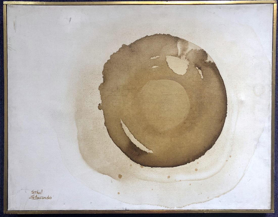 Ptg by Ethel Edwards, Blazing Disc, c1950 (1 of 6)