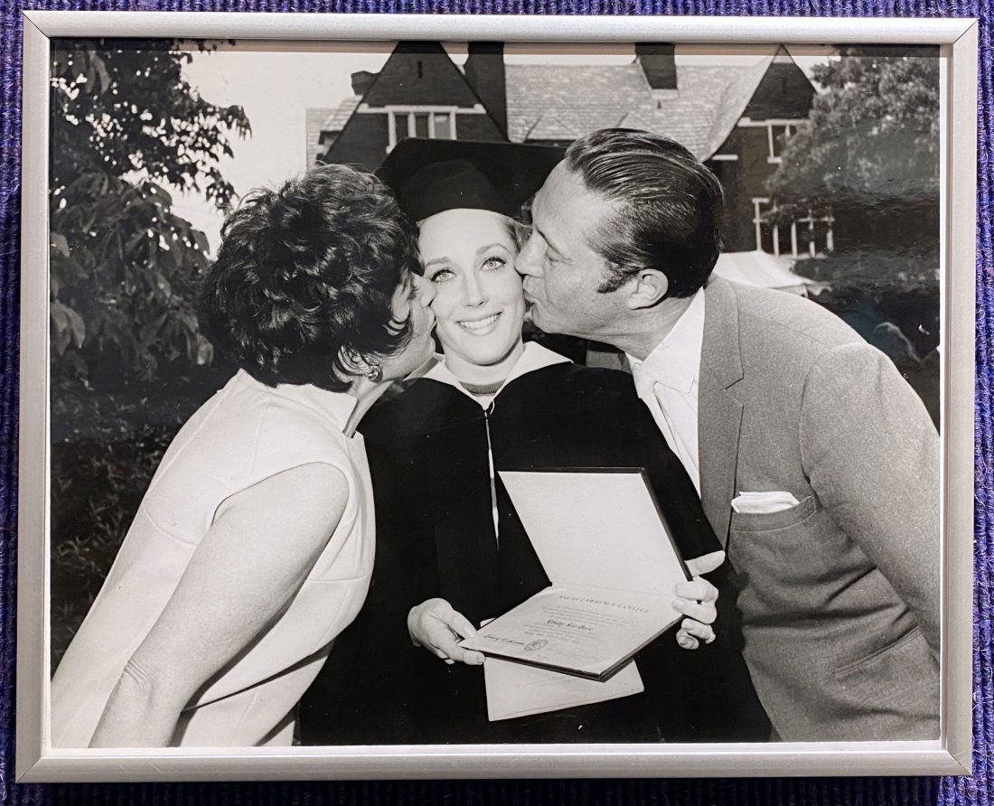 Lesley Gore Sarah Lawrence graduation photo Apr 18, 2021 David