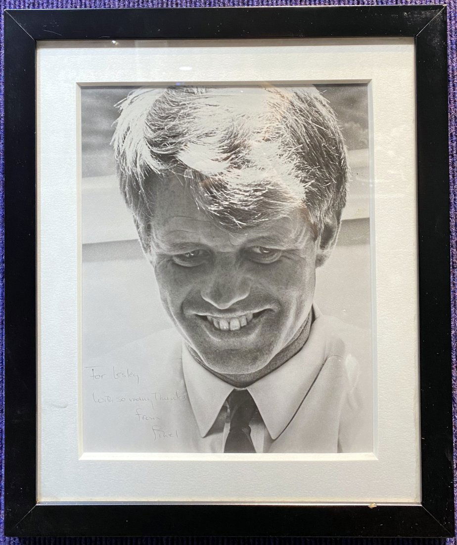 Photo of Robert Kennedy, inscrib by Ethel Kennedy (1 of 3)