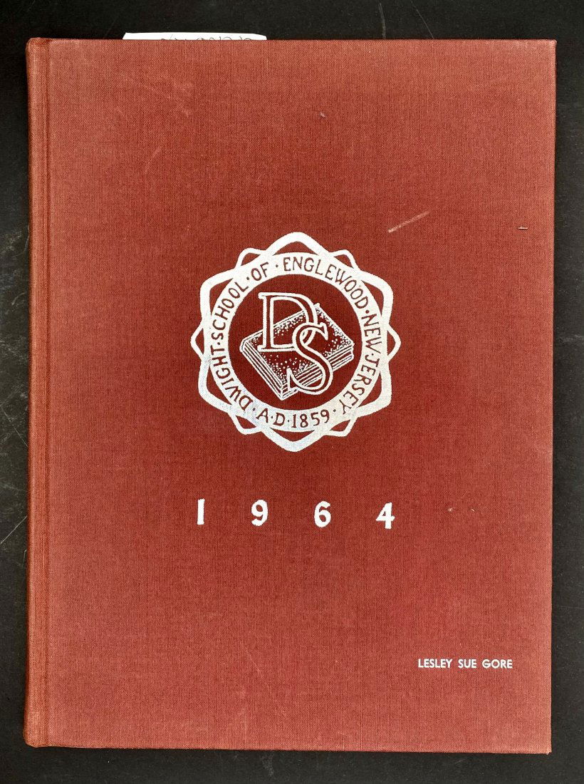 Lesley high school senior yearbook, 1964 (red) (1 of 7)