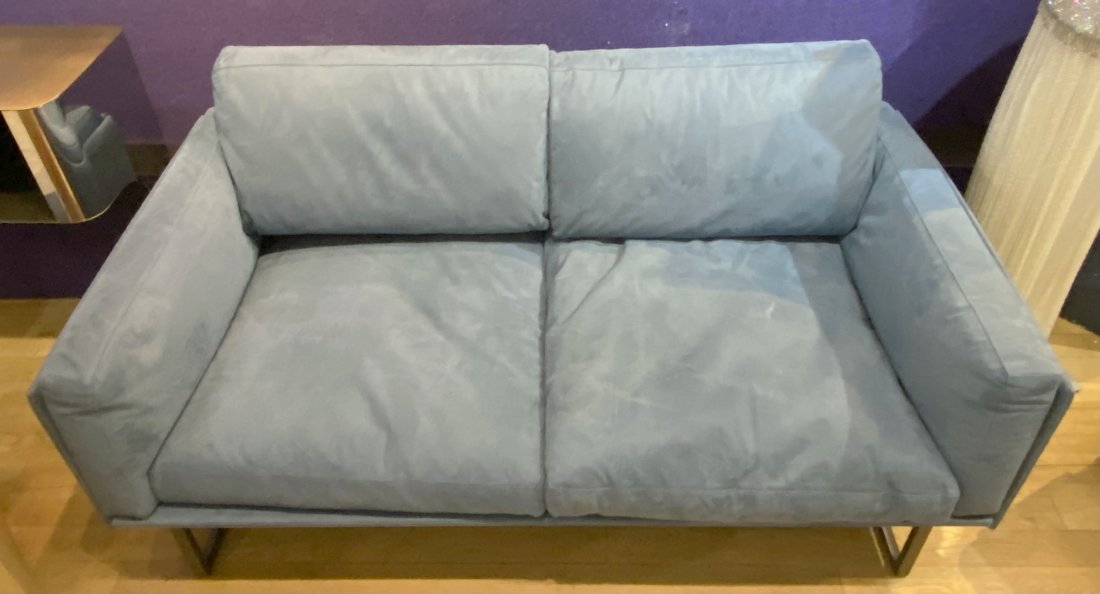 Blue sofa by Cassina-Lesley and Lois (1 of 8)