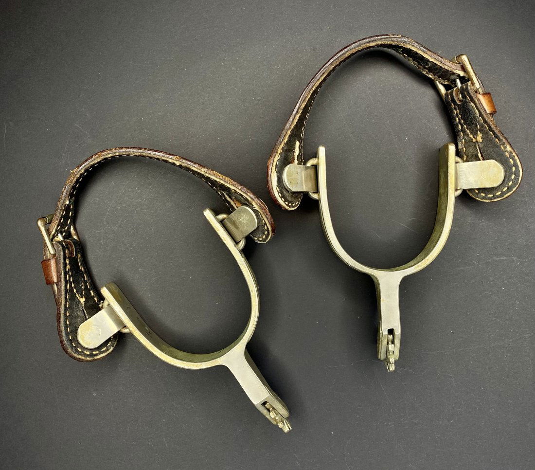 James Cagney horse riding spurs,inscribed (1 of 9)