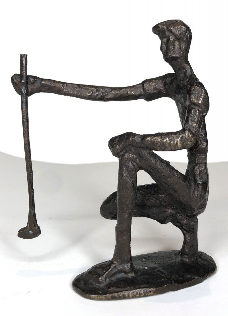 Bronze of golfer Payne Stewart lining putt: Bronze of golfer Payne Stewart lining putt Height: 6.5" Payne Stewart (Source: wiki) William Payne Stewart (January 30, 1957 - October 25, 1999) was an American professional golfer who won eleven PGA