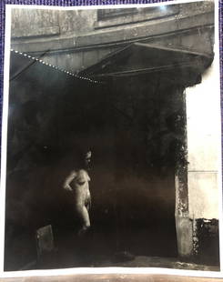 Photo of a woman by Todd Webb, Paris, d1948: Photo of a woman by Todd Webb, Paris, dated 1948. Photo: 7 7/8 inches x 9 7/8 inches Todd Webb (From Wiki):Todd Webb (September 5, 1905 to April 15, 2000) was an American photographer notable for