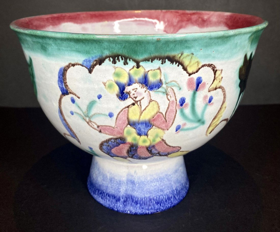 Rare Wiener Werkstatte bowl by Vally Wieselthier,c1908 (1 of 12)