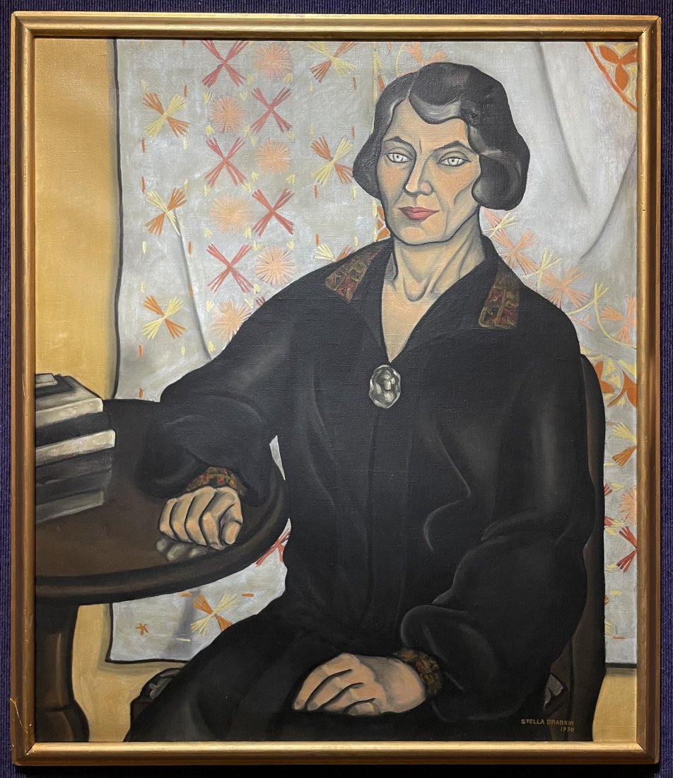 Portrait of woman possessed,Stella Drabkin,dated 1930 (1 of 6)