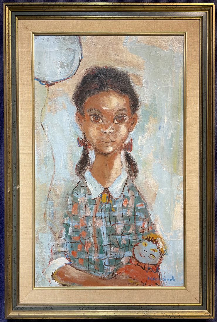 Portrait of a young girl by Alvin Hollingsworth (1 of 6)