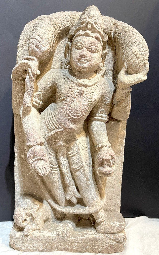 Indian stone plaque, 18th/19th century (1 of 11)