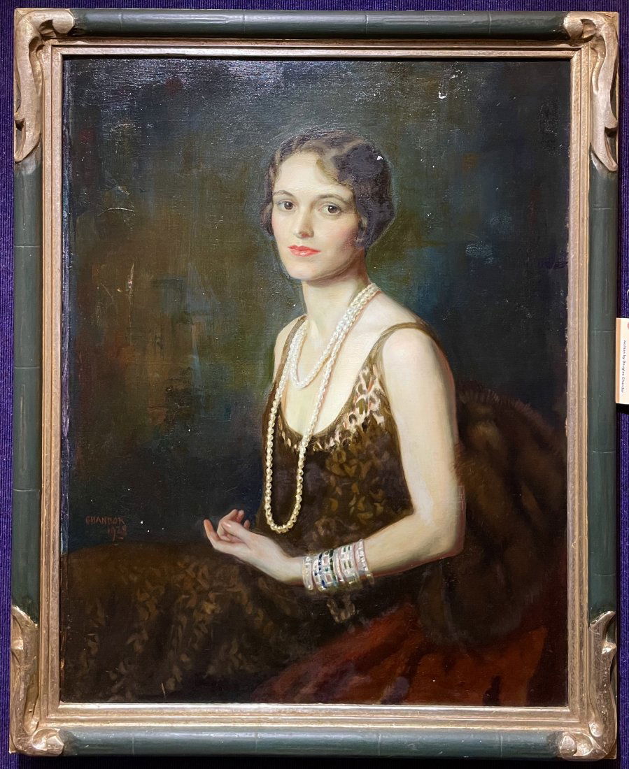 Portrait of an elegant woman by Douglas Chandor (1 of 10)