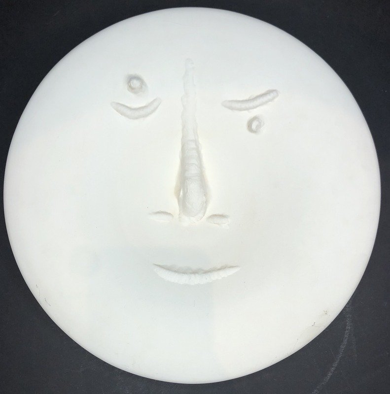 Picasso plate, Madoura, Visage au Gros Nez, circa 1950 (1 of 6)