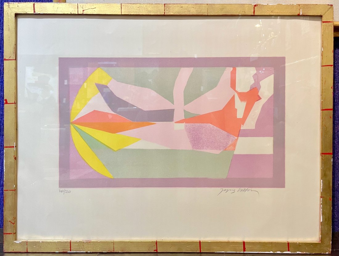 Oiseau En Vol, lithograph by Jacques Villon (1 of 9)