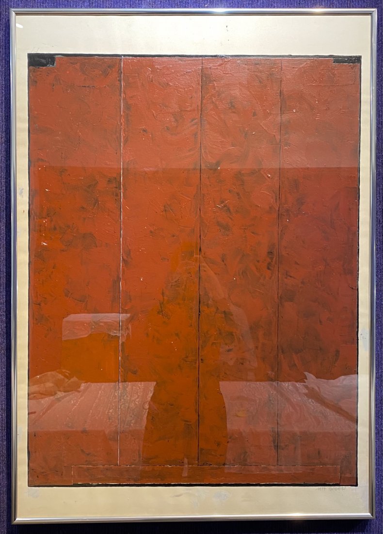 Painting by Jean-Pierre Pincemin, 1977, Christies Prov (1 of 11)