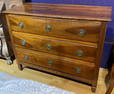 Mahogany chest of drawers, c1820