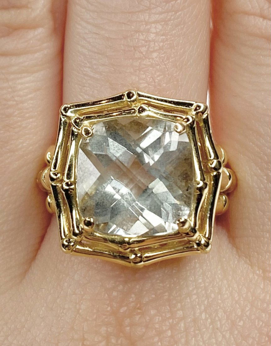 14k aquamarine ring, 5.9 dwts (1 of 6)