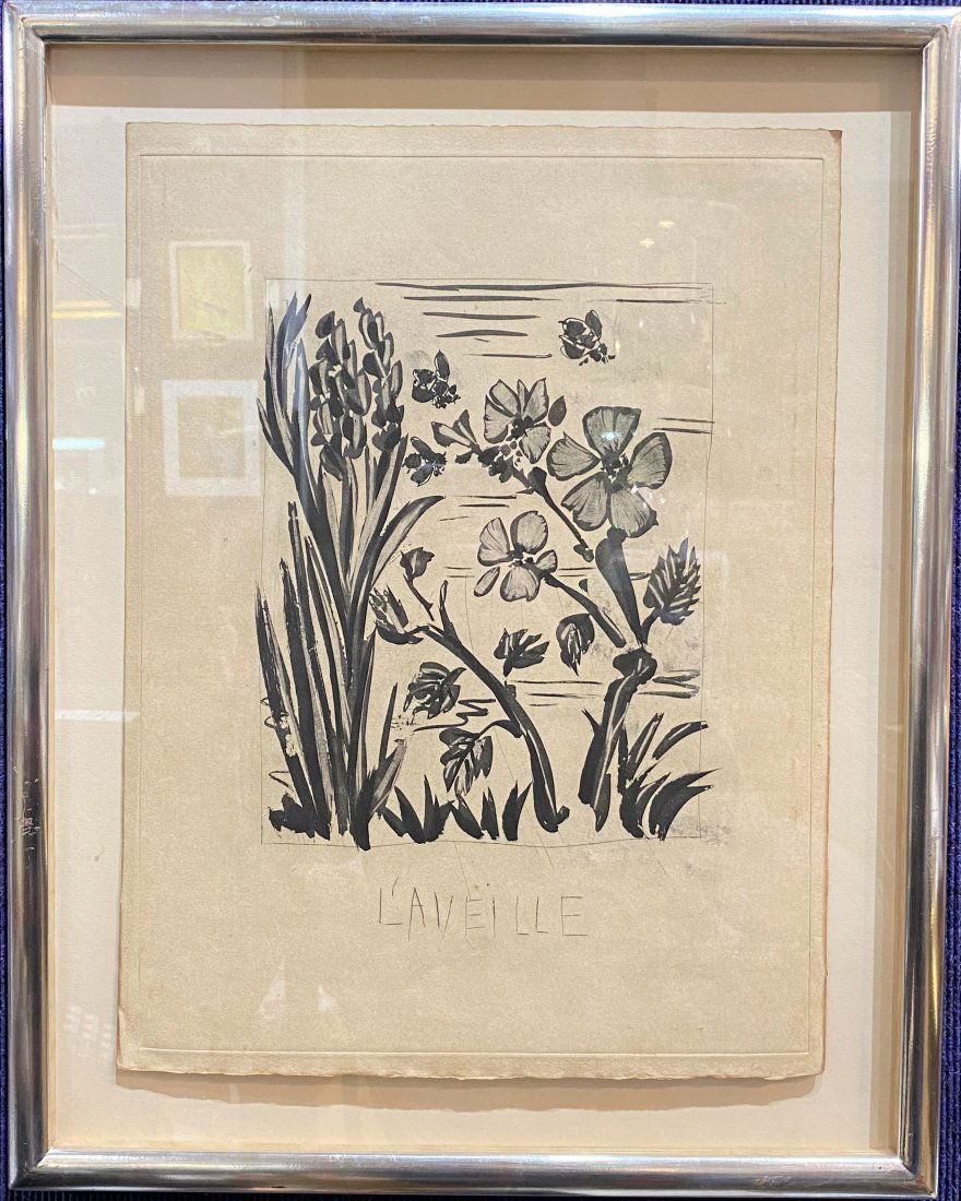 Picasso aquatint, L Aveille, unsigned, c1936 (1 of 7)