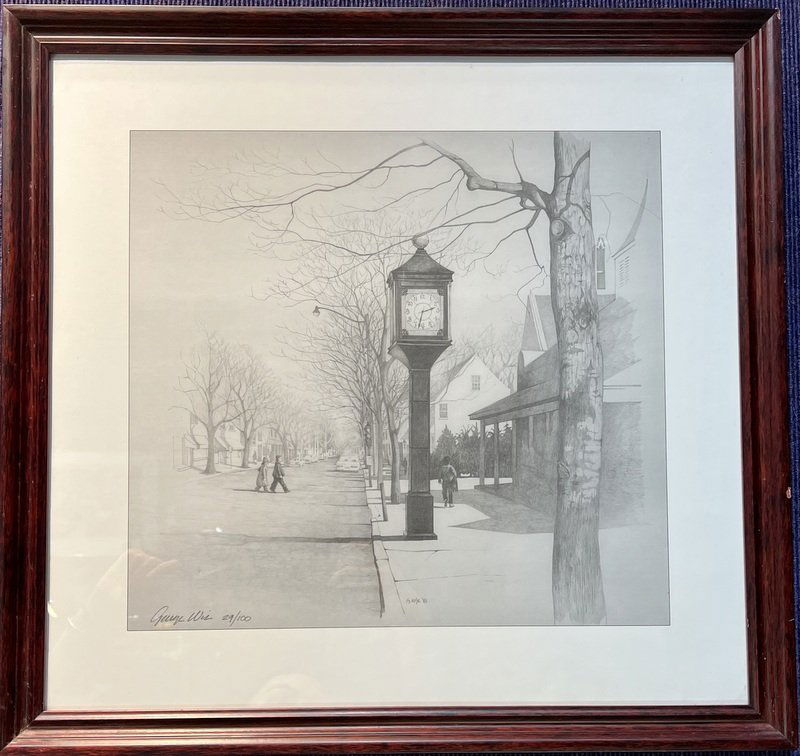 Print of New Jersey street by George Wise (1 of 8)