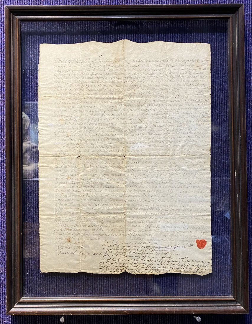 1759 Joseph Wood, Continental Army, Gershom Mott! (1 of 9)