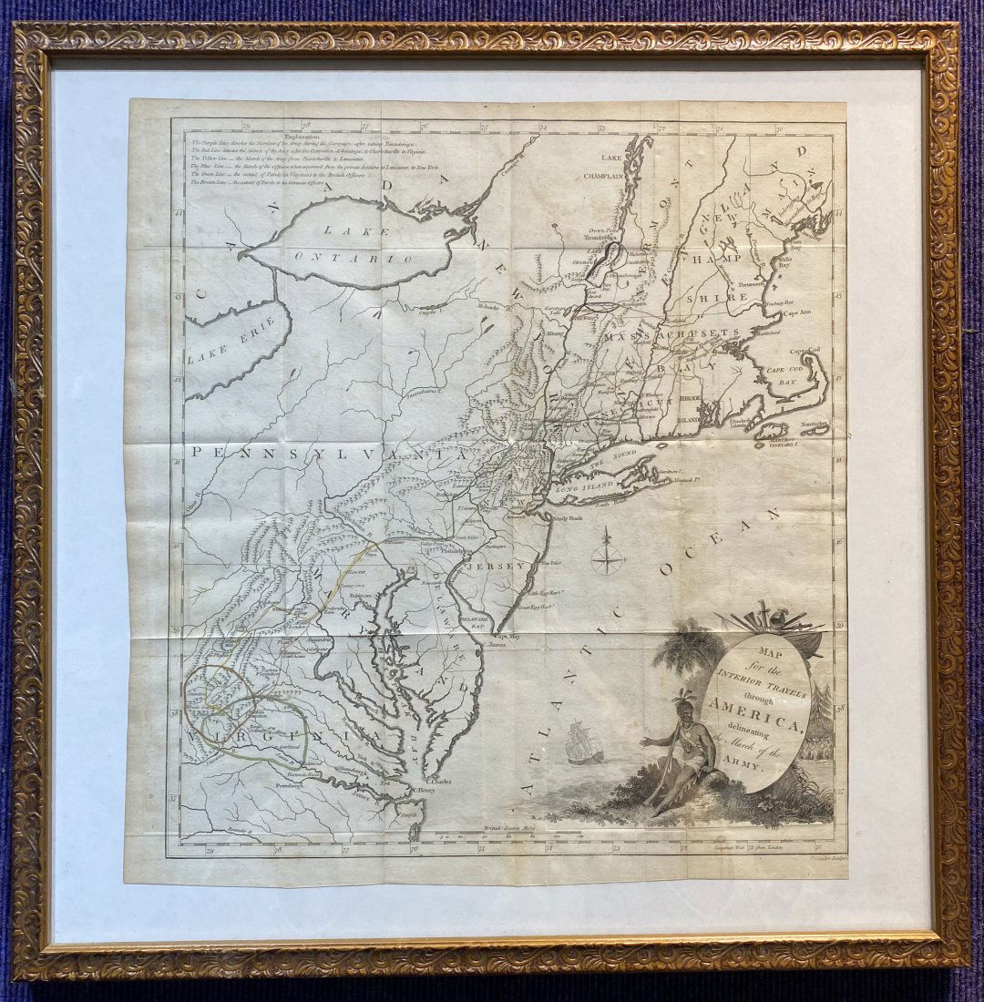 1789 military map of American Northeast (1 of 10)