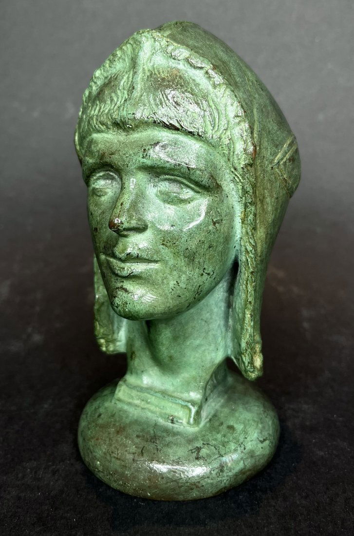 Bronze bust of Amelia Earhart by Anna Coleman Watts Ladd, c1937 (1 of 7)