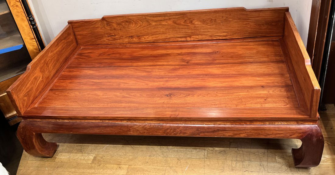 Chinese Huanghuali opium bed (1 of 9)