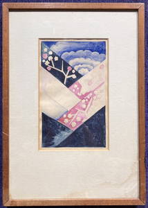 Gouache by Natalia Goncharova(Gontcharova), c1915/1930