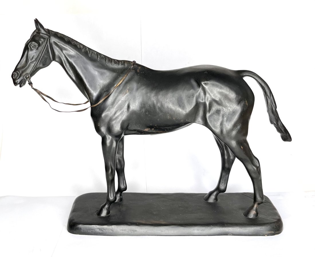 Bronze horse by Roger de Minvielle, Pur-Sang (1 of 14)