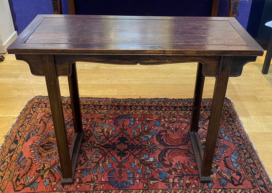 Small Chinese altar table: Small Chinese altar table 15.5 inches deep x 41 inches long x 32.5 inches high