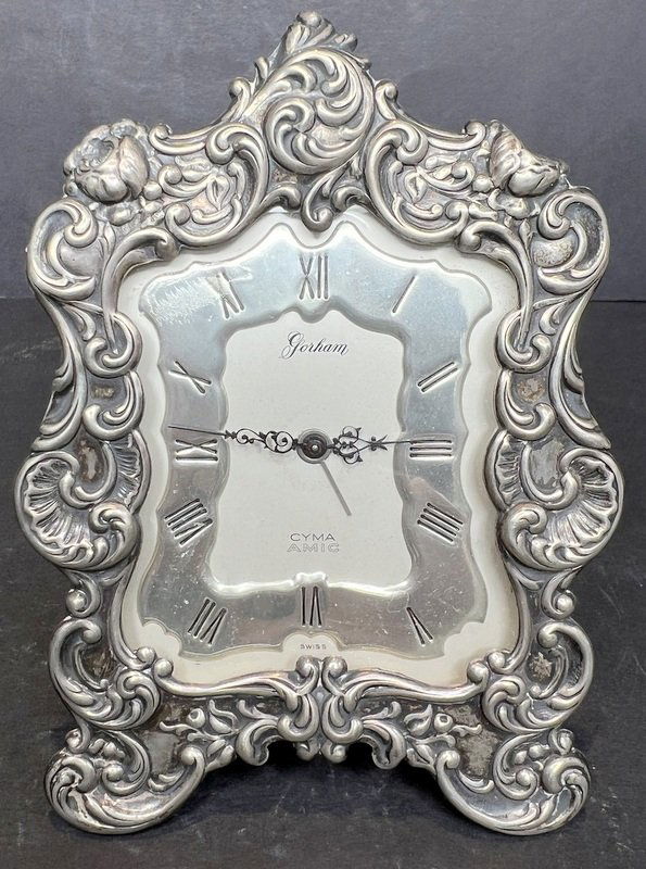 Gorham sterling clock (1 of 6)