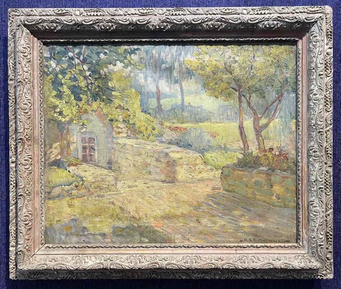 The Summer Cellar, painting by Walter Ratterman, 1918 (1 of 7)