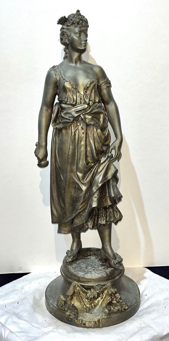 Belle Epoque bronze, Apres le Bal, c1900 (1 of 9)