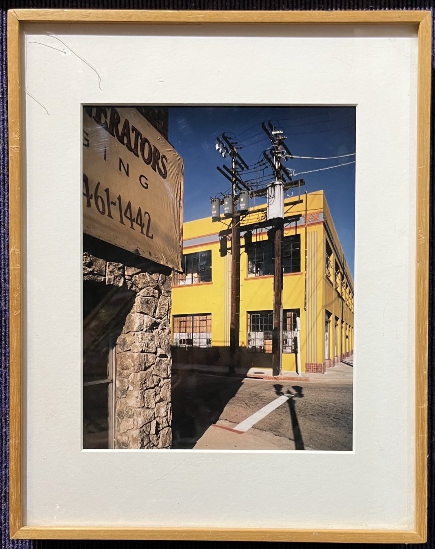 Cibachrome photo by Douglas Hill,1978, Corner (1 of 8)