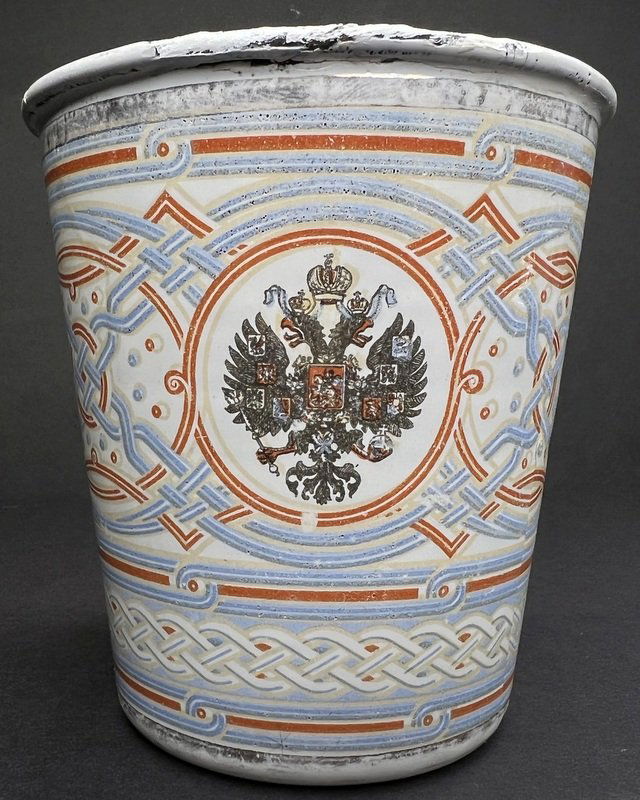 1896 enamel Nicholas II coronation cup (1 of 4)