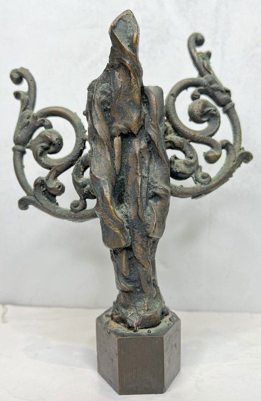 Bronze figure by Herbert Kallem, 1974 (1 of 6)