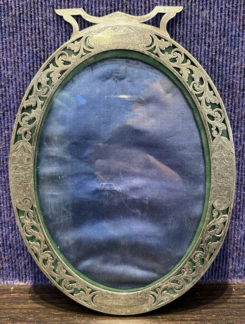 Birks Sterling silver picture frame, easel missing (1 of 4)