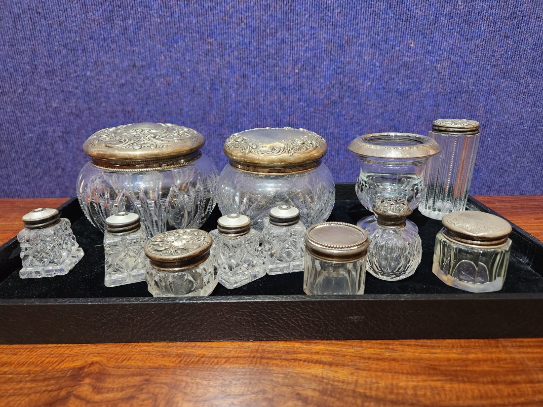 Misc. Sterling Silver and glass items (1 of 1)