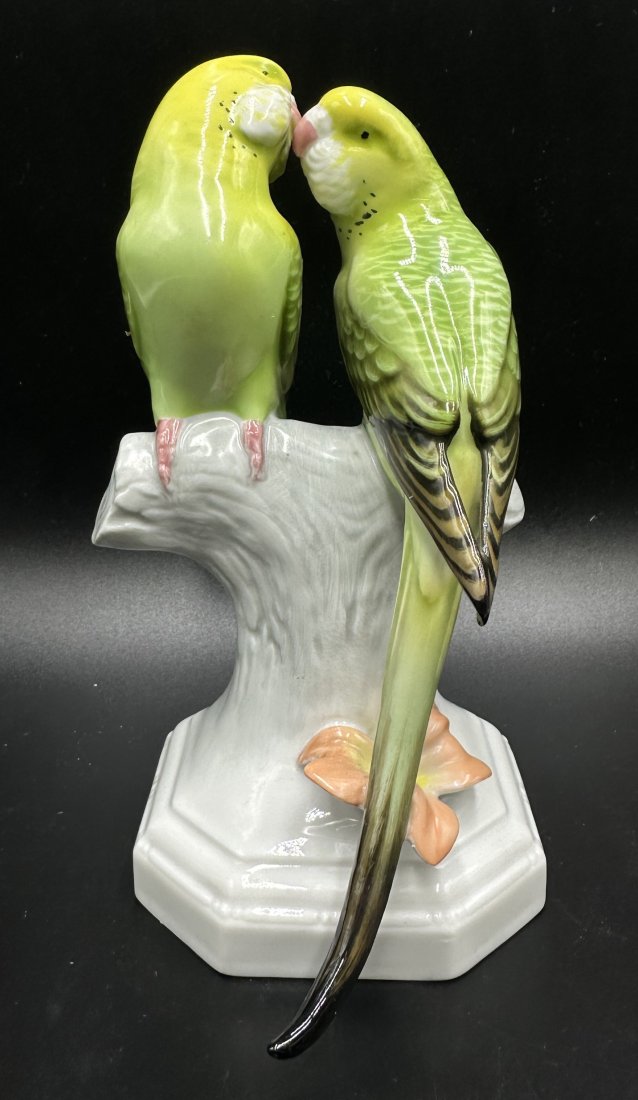 Rosenthal figurine of lovebirds (1 of 6)