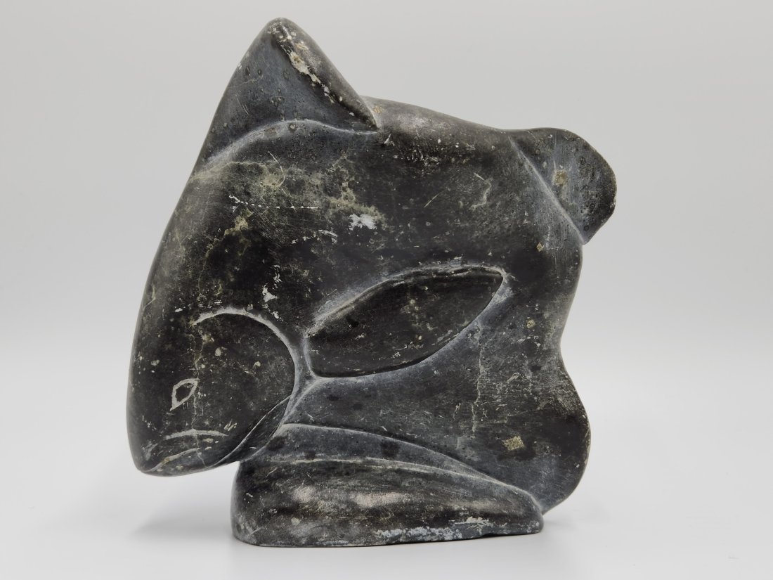 Johnassie Eyaituq Inuit fish sculpture (1 of 3)