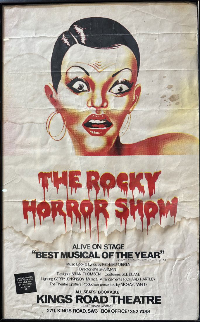 Rocky Horror Show poster, 1973 (1 of 3)