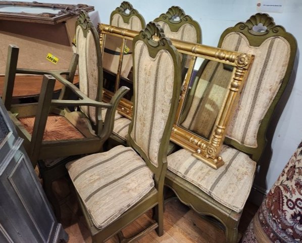 Set of six dining room chairs (1 of 1)