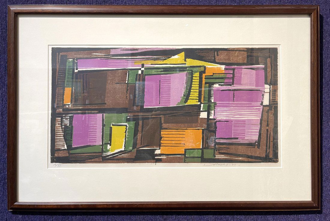 Werner Drewes untitled lithograph, 1970 (1 of 7)