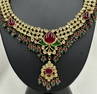 22k natural ruby and 15 carat to 22 carat diamond(weight) Indian Mogul necklace, very unusual