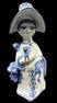 Bjorn Wiinblad Danish figurine of a girl, 1981