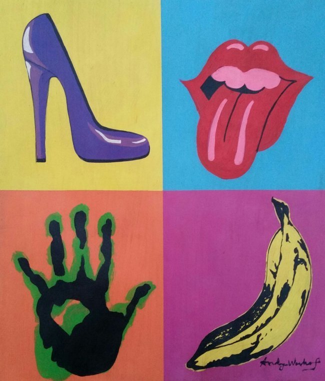 Andy Warhol Mixed Media on Paper( 1928-1987) v15,000 (1 of 1)